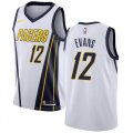 Wholesale Cheap Nike Pacers #12 Tyreke Evans White NBA Swingman Earned Edition Jersey