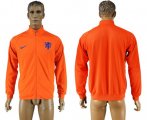 Wholesale Cheap Holland Soccer Jackets Orange