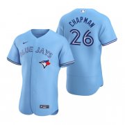 Wholesale Men's Toronto Blue Jays #26 Matt Chapman Blue Flex Base Stitched Baseball Jersey