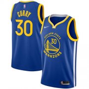 Wholesale Cheap Warriors #30 Stephen Curry Blue Basketball Swingman Icon Edition 2019-2020 Jersey