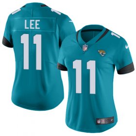 Wholesale Cheap Nike Jaguars #11 Marqise Lee Teal Green Alternate Women\'s Stitched NFL Vapor Untouchable Limited Jersey