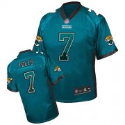 Wholesale Cheap Nike Jaguars #7 Nick Foles Teal Green Alternate Men's Stitched NFL Elite Drift Fashion Jersey