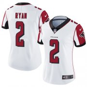 Wholesale Cheap Nike Falcons #2 Matt Ryan White Women's Stitched NFL Vapor Untouchable Limited Jersey
