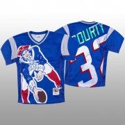 Wholesale Cheap NFL New England Patriots #32 Devin McCourty Blue Men's Mitchell & Nell Big Face Fashion Limited NFL Jersey