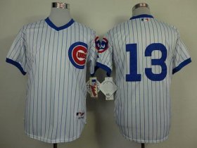 Wholesale Cheap Cubs #13 Starlin Castro White 1988 Turn Back The Clock Stitched MLB Jersey