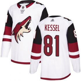 Wholesale Cheap Adidas Coyotes #81 Phil Kessel White Road Authentic Stitched NHL Jersey