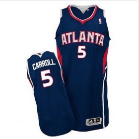 Wholesale Cheap Revolution 30 Atlanta Hawks #5 DeMarre Carroll Blue Stitched NBA Jersey