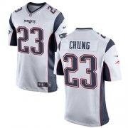 Wholesale Cheap Nike Patriots #23 Patrick Chung White Youth Stitched NFL New Elite Jersey