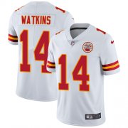 Wholesale Cheap Nike Chiefs #14 Sammy Watkins White Men's Stitched NFL Vapor Untouchable Limited Jersey