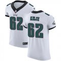 Wholesale Cheap Nike Eagles #62 Jason Kelce White Men's Stitched NFL Vapor Untouchable Elite Jersey