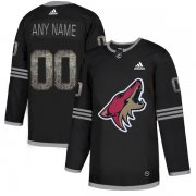 Wholesale Cheap Men's Adidas Coyotes Personalized Authentic Black Classic NHL Jersey