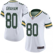 Wholesale Cheap Nike Packers #80 Jimmy Graham White Women's Stitched NFL Vapor Untouchable Limited Jersey