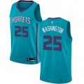 Wholesale Cheap Hornets #25 PJ Washington Teal Basketball Jordan Swingman Icon Edition Jersey