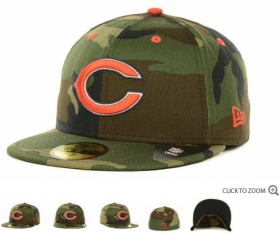 Wholesale Cheap Chicago Bears fitted hats 08