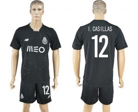 Wholesale Cheap Oporto #12 I.Casillas Away Soccer Club Jersey