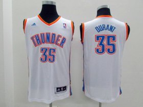 Cheap Oklahoma City Thunder #35 Kevin Durant White Kids Jersey