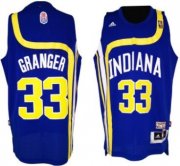 Wholesale Cheap Indiana Pacers #33 Danny Granger ABA Hardwood Classic Swingman Blue Jersey