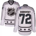 Wholesale Cheap Blue Jackets #72 Sergei Bobrovsky White 2017 All-Star Metropolitan Division Stitched Youth NHL Jersey