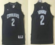Wholesale Cheap Men's Cleveland Cavaliers #2 Kyrie Irving Black Diamond Fashion Stitched NBA Jersey