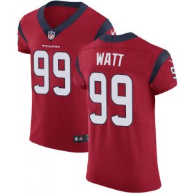 Wholesale Cheap Nike Texans #99 J.J. Watt Red Alternate Men\'s Stitched NFL Vapor Untouchable Elite Jersey