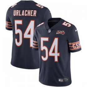 Wholesale Cheap Nike Bears #54 Brian Urlacher Navy Blue Team Color Men\'s 100th Season Retired Stitched NFL Vapor Untouchable Limited Jersey