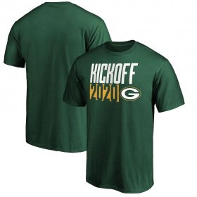 Wholesale Cheap Green Bay Packers Fanatics Branded Kickoff 2020 T-Shirt Green