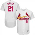 Wholesale Cheap Cardinals #21 Andrew Miller White Flexbase Authentic Collection Stitched MLB Jersey