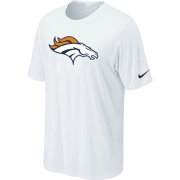 Wholesale Cheap Nike Denver Broncos Sideline Legend Authentic Logo Dri-FIT NFL T-Shirt White
