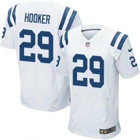 Wholesale Cheap Nike Colts #29 Malik Hooker White Men\'s Stitched NFL Elite Jersey