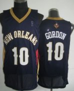 Wholesale Cheap New Orleans Pelicans #10 Eric Gordon Navy Blue Swingman Jersey