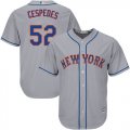 Wholesale Cheap Mets #52 Yoenis Cespedes Grey Cool Base Stitched Youth MLB Jersey