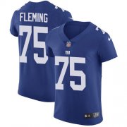 Wholesale Cheap Nike Giants #75 Cameron Fleming Royal Blue Team Color Men's Stitched NFL Vapor Untouchable Elite Jersey