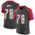 Wholesale Cheap Nike Buccaneers #78 Tristan Wirfs Gray Youth Stitched NFL Limited Inverted Legend Jersey