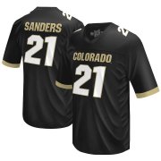 Cheap Men's Colorado Buffaloes Shilo Sanders #21 Black Football Jersey