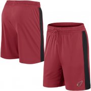 Wholesale Cheap Men's Arizona Cardinals Red Performance Shorts