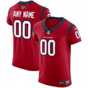 Wholesale Cheap Nike Houston Texans Customized Red Stitched Vapor Untouchable Elite Men\'s NFL Jersey