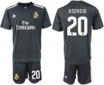 Wholesale Cheap Real Madrid #20 Asensio Away Soccer Club Jersey