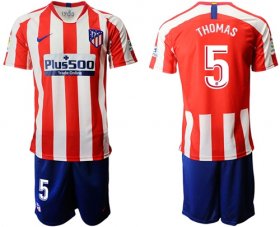 Wholesale Cheap Atletico Madrid #5 Thomas Home Soccer Club Jersey
