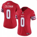 Cheap Women's Buffalo Bills #0 Keon Coleman Red Vapor Football Stitched Jersey
