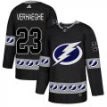 Cheap Adidas Lightning #23 Carter Verhaeghe Black Authentic Team Logo Fashion Stitched NHL Jersey