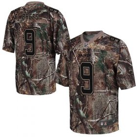 Wholesale Cheap Nike Saints #9 Drew Brees Camo Men\'s Stitched NFL Realtree Elite Jersey