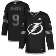 Wholesale Cheap Adidas Lightning #9 Tyler Johnson Black Authentic Classic Stitched NHL Jersey