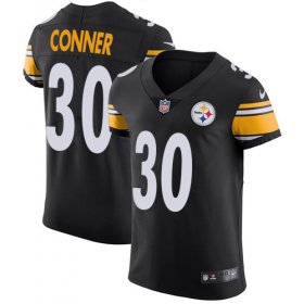 Wholesale Cheap Nike Steelers #30 James Conner Black Team Color Men\'s Stitched NFL Vapor Untouchable Elite Jersey
