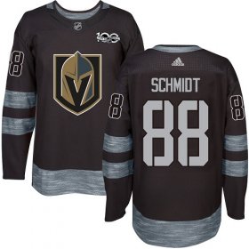 Wholesale Cheap Adidas Golden Knights #88 Nate Schmidt Black 1917-2017 100th Anniversary Stitched NHL Jersey