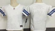 Wholesale Cheap Custom Nike Dallas Cowboys Blank White Toddlers Jersey