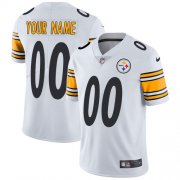 Wholesale Cheap Nike Pittsburgh Steelers Customized White Stitched Vapor Untouchable Limited Youth NFL Jersey