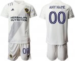 Wholesale Cheap Men 2020-2021 club Los Angeles Galaxy home customized white Soccer Jerseys