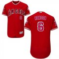 Wholesale Cheap Angels of Anaheim #6 Anthony Rendon Red Flexbase Authentic Collection Stitched MLB Jersey