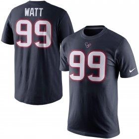 Wholesale Cheap Houston Texans #99 JJ Watt Nike Player Pride Name & Number T-Shirt Navy