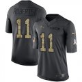 Wholesale Cheap Nike Ravens #11 Seth Roberts Black Youth Stitched NFL Limited 2016 Salute to Service Jersey